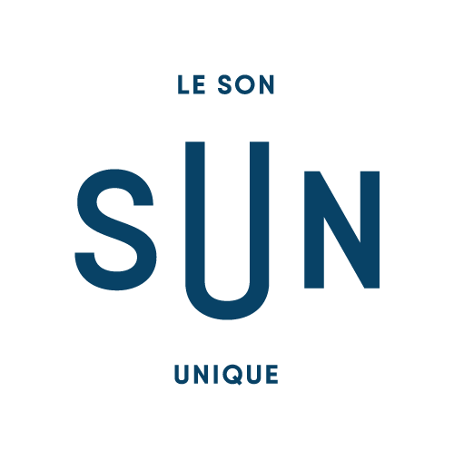SUN LOGO BLEU