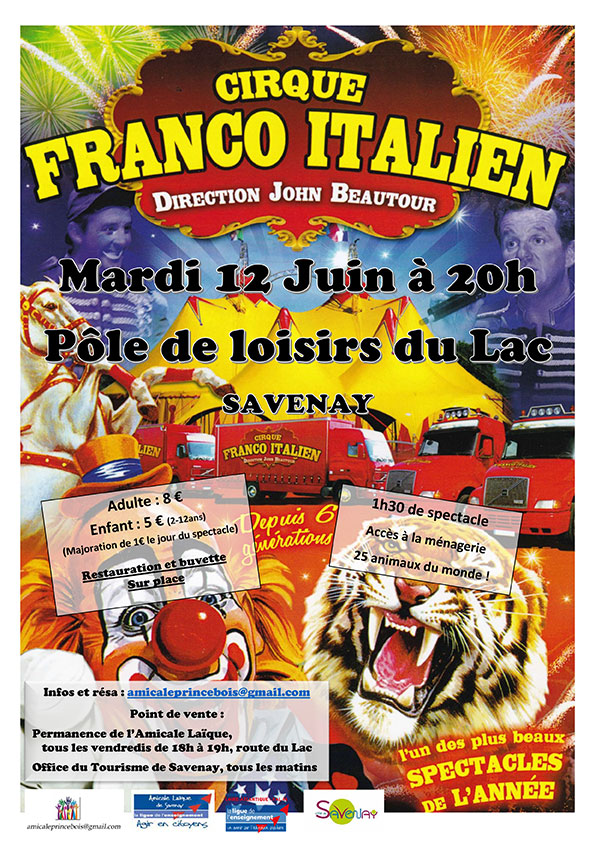 spectacle cirque al savenay juin18