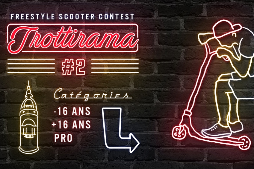 Le Skatepark le Hangar organise une compétition de trottinette pour promouvoir cette pratique émergente, les 11 & 12 mars