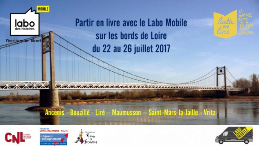 Partir en livre avec le Labo Mobile dans le Pays d'Ancenis